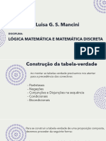 AULA 3 - Tabela Verdade