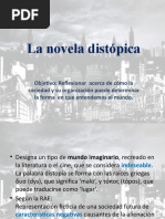 La Novela distópica-IV MEDIO