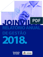 Relatório de Gestão em Saúde Do Município de Joinville 2018