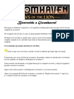 Reglas en Espanol Gloomhaven Mandibulas Del Leon