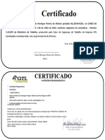 CERTIFICADO - DIREÇÃO DEfENSIVA