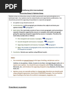 Opinion Essay Useful Language