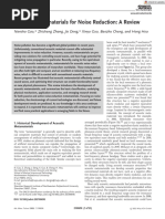 2022 Acoustic Metamaterials For Noise Reduction A Review