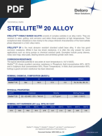 Deloro MDS Stellite20 Rev00