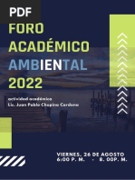 Foro Problematica Ambiental en Guatemala Seccion C