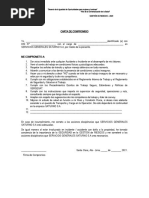 Carta de Compromiso Seguridad