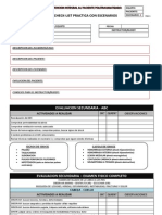 Check-List ESCENARIO 2