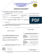 School Seaservice Form