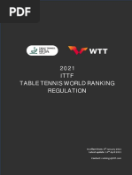 2021 ITTF Table Tennis World Ranking Regulation - 20210414