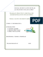 Administracion Ratio Rentabilidad