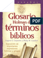 Glosario Holman de Términos Bíblicos