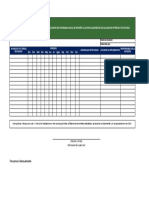 I Registro de Resultados Del Programa Anual de Revisión A Las Instalaciones de Gas Licuado de Petroleo