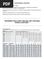 V Speed Chart