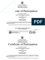 2022 BE Certificate of Participation Template