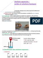 Solutions Acides Et Basiques