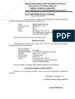 Surat Keterangan Usaha