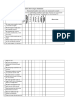 Guía de Observación para El Instrumento