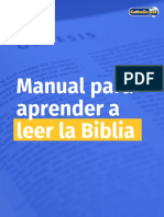 Manual de Lectura de La Biblia