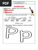 Actividades Letra P