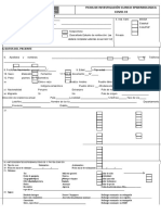 Ficha de Investigación Clinico Epidemiologica