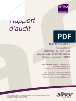 Rapport D Audit