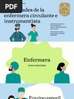 Actividades de La Enfermera Circulante e Instrumentista