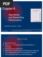 Appraising and Rewarding Performance