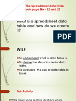 Year 6 PPT Data Table Introduction