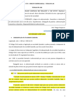 Direito Empresarial - CPII - Temas 05 e 06