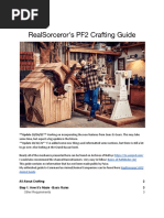 PF2 Crafting Guide