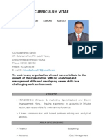 Curriculum Vitae: Name: Binod Kumar Sahoo