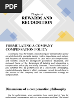 Rewards and Recognition