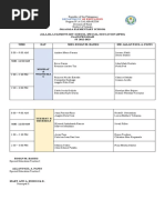 Sped - Schedule