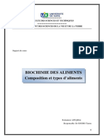 Polycope Biochimie Des Aliments LPCQSSA1