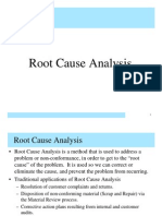 Root Cause Analysis