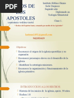 Hechos de Los Apostoles Clase 1