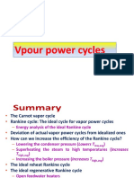 Vapor Power Cycles