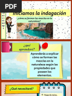 Semana 32 Indagación Mezcla