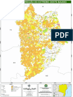 Mapa Dos Imóveis Rurais Georreferenciados e Certificados Na Mesorregião Do Extremo Oeste Baiano