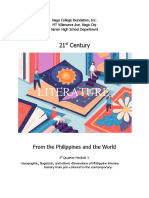 Module 1. Literary History of The Philippines