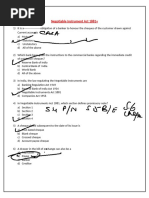 Ni Act MCQ