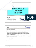 RPG Open Access by Example