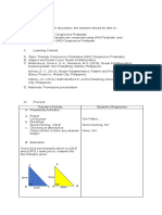 LP - SAS Congruence Postulates Julius E