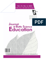 Journal of Baltic Science Education, Vol. 21, No. 4, 2022