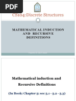 4 Mathematical Induction