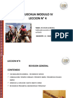 Leccion N°4 - Quechua 4 - Presentacion