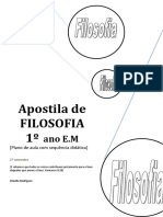 Apostila Filosofia 1 Ano