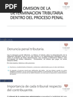 La Omision Det Obligacion Tributaria Proceso Penal