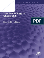 The Pscyhology of Chess Skill