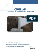 Civil 3D Movimiento de Tierras